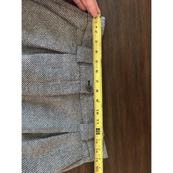 Yves Saint Laurent Rive Gauche Skirt Womens 40 Gray Tweed Wool Mohair Italy - Picture 9 of 16